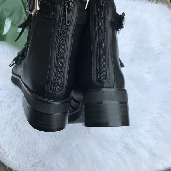 Matisse 'Turner' Kiltie Fringe Moto Buckle Boot - Picture 6 of 7